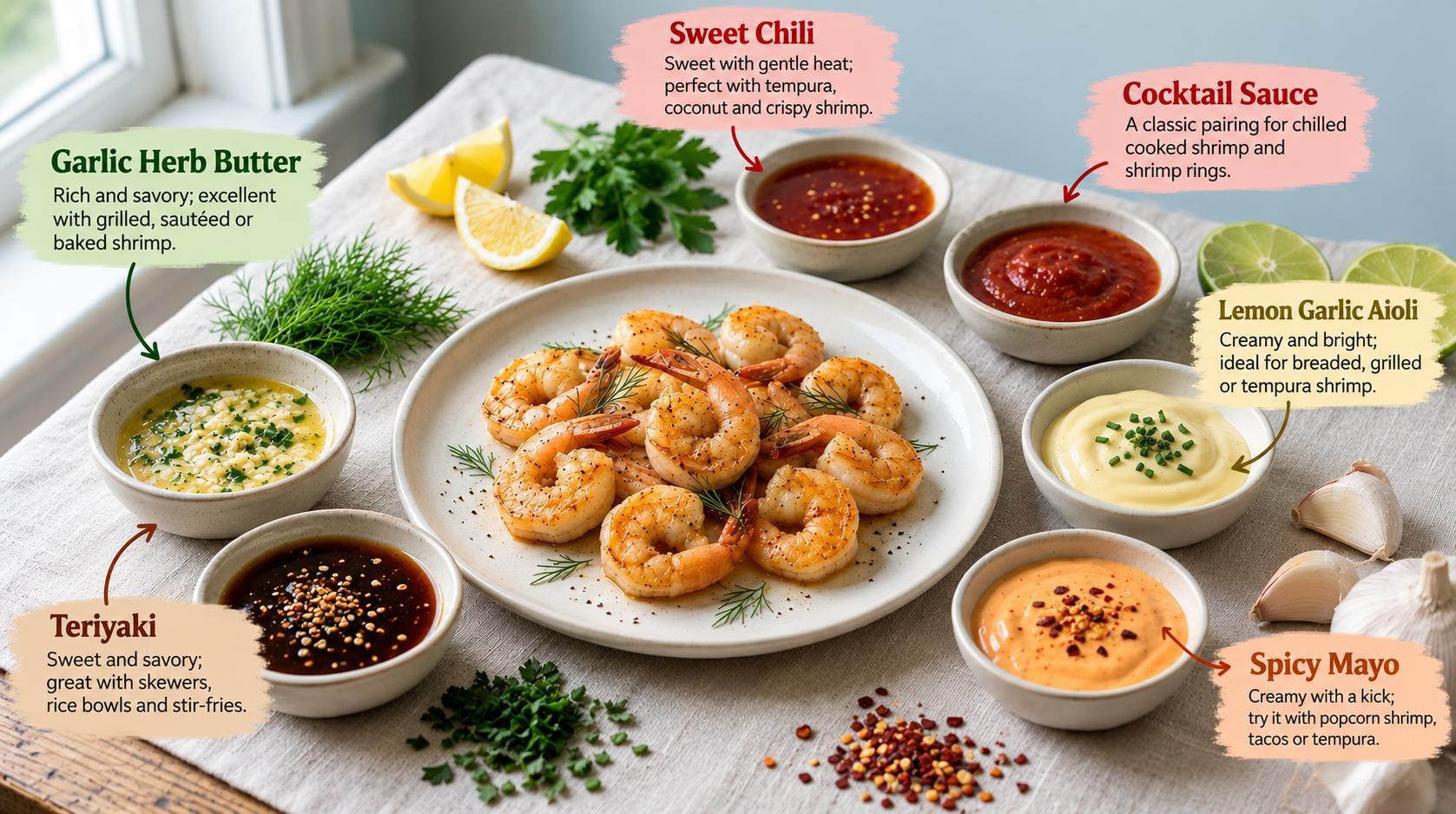 A World of Flavor: Pairing Shrimp with Sauces & Seasonings