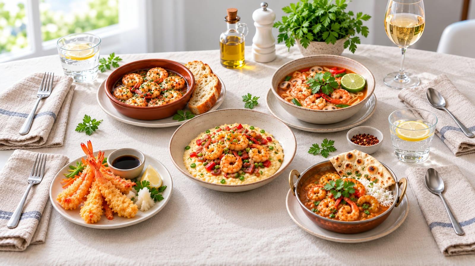 Around the World in Shrimp: One Ingredient, Countless Cuisines