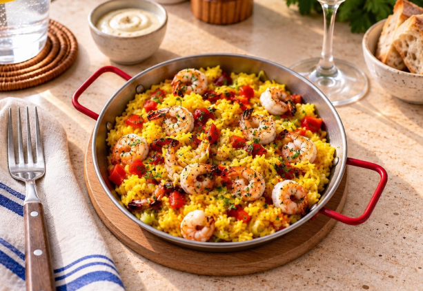 Shrimp Paella