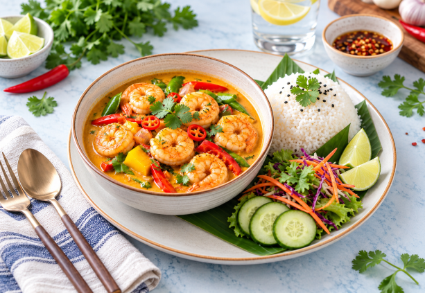 Thai Coconut Shrimp Curry
