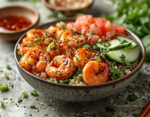 06 Shrimp Poke Bowl